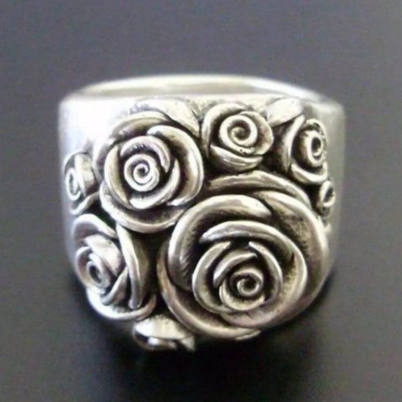 COPY - -ROSE PROMISE RING - Picture 1 of 6